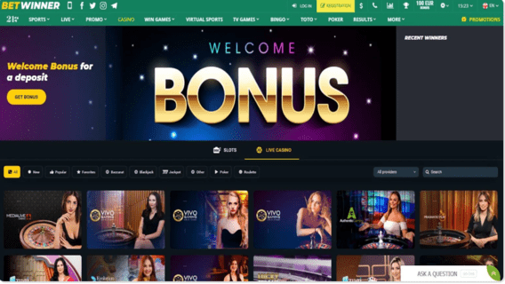   Betwinner Bonuses